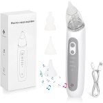 Mouche bb electrique, 2025 nouveau aspirateur nasal, comprend 3 silicone doux, 3 niveaux d'aspiration, ...