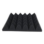 Mousse acoustique pour studio 300x300x50mm, 12 pices, ponge de protection du son, haute densit, carrelage, ...
