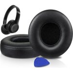 Mousse coussin coussinets pour beats solo 4 casque sans fil, coussinets doreilles solo4 en cuir de ...