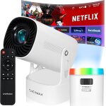 Multipic ez mini projecteur 4k fullhd avec batterie amovible, correction keystone, image jusqu'a 200 , ...