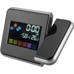 Mumusuki projecteur mto led rveil projection au plafond rveil chargeur usb rveil  projection numrique ...