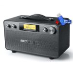 Muse m - 670 - bt enceinte puissance 2x20 watts - sans fil bluetooth + cl� usb 32go