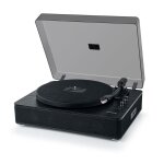 Muse mt - 106 wb, platine vinyle coloris noir 3 vitesses 33 / 45 / 78 tours, puissance 2x5w - bluetooth, ...