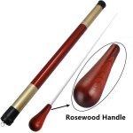 Music baton orchestra baton band baguette de direction avec manchon tubulaire (poigne en palissandre) ...