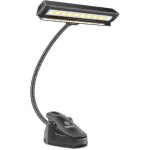 Musicien professionnel super bright 19 led music stand light, clip on orchestra piano lights, 9 niveaux ...