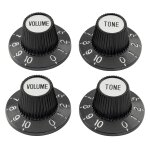 Musiclily pro fine - lvent de contrle du volume et de la tonalit, 24 cannelures, pour amplificateur ...