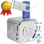 Musicman mini soundstation mini enceinte portable avec lecteur mp3 intgr, port usb et fente carte micro ...