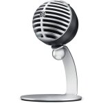 Mv5 microphone du condenseur numrique avec cardiode - plug - and - play avec ios, mac, pc, contrle ...