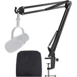 Mv7 mv7 + support microphone professionnel réglable avec bonnette micro en mousse améliorant la qualité ... Mv7 mv7 + support microphone professionnel réglable avec bonnette micro en mousse améliorant la qualité ...