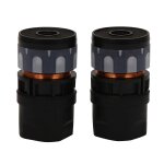 N - 813 2pcs cartouche de microphone microphones dynamiques core capsule micro universel remplacer rparation ...