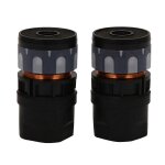 N - 813 2pcs cartouche de microphone microphones dynamiques noyau capsule universel micro remplacer rparation ...