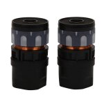 N - 813 2pcs cartouche de microphone microphones dynamiques noyau capsule universel micro remplacer rparation ...