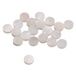 Nacre blanche coquillage dot fret inlay maker 6mm pour touche de guitare (pack de 20)