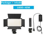 Nagnahz u800 + led video light photo studio lampe bicolore 2500k - 8500k dimmable avec trépied télécommande ... Nagnahz u800 + led video light photo studio lampe bicolore 2500k - 8500k dimmable avec trépied télécommande ...