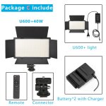 Nagnahz u800 + led video light photo studio lampe bicolore 2500k - 8500k dimmable avec trépied télécommande ... Nagnahz u800 + led video light photo studio lampe bicolore 2500k - 8500k dimmable avec trépied télécommande ...