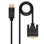 Nanocable cable conversor dp a dvi 1 m negro Nanocable cable conversor dp a dvi 1 m negro