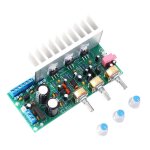 Ne5532 2. 1 caisson de basses audio hifi module de carte amplificateur tda2050a + tda2030a carte d'alimentatio ...