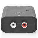 Nedis acon2508bk convertisseur audio rca stéréo vers toslink + coax Nedis acon2508bk convertisseur audio rca stéréo vers toslink + coax