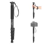 Neewer 155cm support monopode pour appareil photo, perche monopode vid�o portable en alliage d'aluminium ...