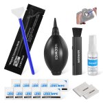 Neewer 16 en 1 kit de nettoyage d'objectif d'appareil photo, 1 brosse 1 souffleur 1 tampon nettoyage ...