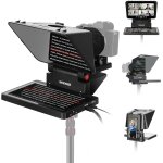 Neewer 2 en 1 t�l�prompteur 11  avec �cran pour windows macos, mise en miroir d'�cran, portable pour ...