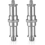 Neewer 2 pièces standard 1 / 4 à 3 / 8 pouces convertisseur mâle en métal adaptateur à vis fileté goujon ... Neewer 2 pièces standard 1 / 4 à 3 / 8 pouces convertisseur mâle en métal adaptateur à vis fileté goujon ...