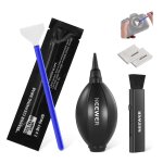 Neewer 5 en 1 kit de nettoyage d'objectif, 1x stylo brosse 1x souffleur d'air 1x 24mm tampon pour capteur ...