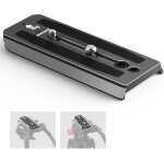 Neewer 501pl plaque de d�gagement rapide compatible avec mvh500ah mvh502ah, plaque de montage avec vis ...