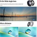 Neewer 58mm ensemble objectif et filtre:objectif additionnel grand angle / t�l�objectif 2, 2x pour objectif ...