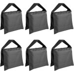 Neewer lot de 6 sacs � sable pour l�ancrage de tr�pied photo ou pieds d��clairage au sol pour studio ...
