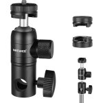 Neewer adaptateur de montage sur pied d'�clairage avec chaussure froide et mini t�te sph�rique � vis ...