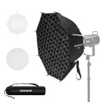 Neewer basics kit softbox octogonal pour studio photo, enregistrement vid�o streaming, 25. 6 ; / 65cm ...