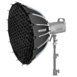 Neewer basics kit softbox parabolique, 65cm, monture bowens, avec diffuseurs de lumi�re, pour studio ...