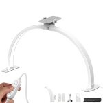 Neewer basics lampe � ongles demi - lune 73 cm pour bureau, lampe arc pliable 36 w pour nail art, lampe ...