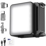 Neewer basics m20 lampe led magn�tique pour cam�ra compatible avec dji osmo nano action 3 4 5 pro cage ...