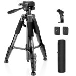 Neewer basics trpied pour camra, tripod 71'' avec support pour phone compatible avec iphone pour vido, ...
