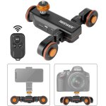 Neewer chariot de camra vido sans fil  3 roues, voiture de chariot lectrique motorise  3 vitesses ...