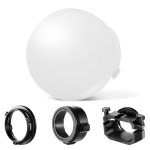 Neewer crs6 softbox d�me de diffusion avec 3 anneaux adaptateurs, compatible avec godox v1 z1 z2 flash ...