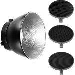 Neewer diffuseur de réflecteur standard neewer pour monture bowens - 18 cm - avec grille nid d'abeille ... Neewer diffuseur de réflecteur standard neewer pour monture bowens - 18 cm - avec grille nid d'abeille ...