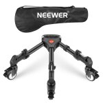 Neewer dolly trpied robuste support  roulettes avec 7, 6cm roues en caoutchouc, pieds rglables et ...
