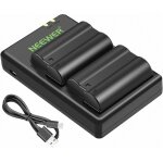 Neewer en - el15 kit de chargeur de batterie compatible avec nikon z5, z6, z6 ii, z7, z7ii, d780, d850, ... Neewer en - el15 kit de chargeur de batterie compatible avec nikon z5, z6, z6 ii, z7, z7ii, d780, d850, ...