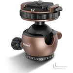 Neewer gm32 adaptateur de montage pour t�te de tr�pied � profil bas, verrouillage rapide avec plaque ...