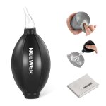 Neewer kit de nettoyage d'objectif 2 en 1 pour appareils photo, smartphones et tablettes, 1 souffleur ...