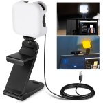 Neewer lumire vido confrence led lampe streaming avec app contrle mac / pc, monture&support de moniteur ...