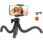 Neewer mini trpied flexible camra smartphone avec tlcommande, perche  selfie vlog avec phone holder ...
