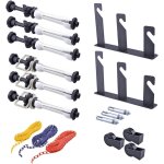 Neewer photography systme de support de fond manuel  3 rouleaux pour montage mural avec 2 crochets ...