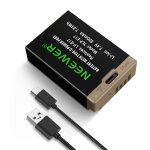 Neewer r50 r8 rp r10 r100 batterie de remplacement 950mah lp - e17, charge en 2, 3h via le c�ble usb ...