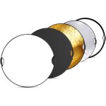 Neewer r�flecteur de lumi�re 110cm avec poign�e & filetage 3 / 8 ; , diffuseur de lumi�re rond pliable ...