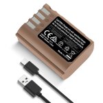 Neewer s5ii s5 batterie de remplacement 2400mah dmw - blk22, compatible avec panasonic lumix s5iix s5ii ...