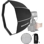 Neewer softbox octogonale 50cm avec support neewer (pas de support bowens), pliage&installation rapide ...